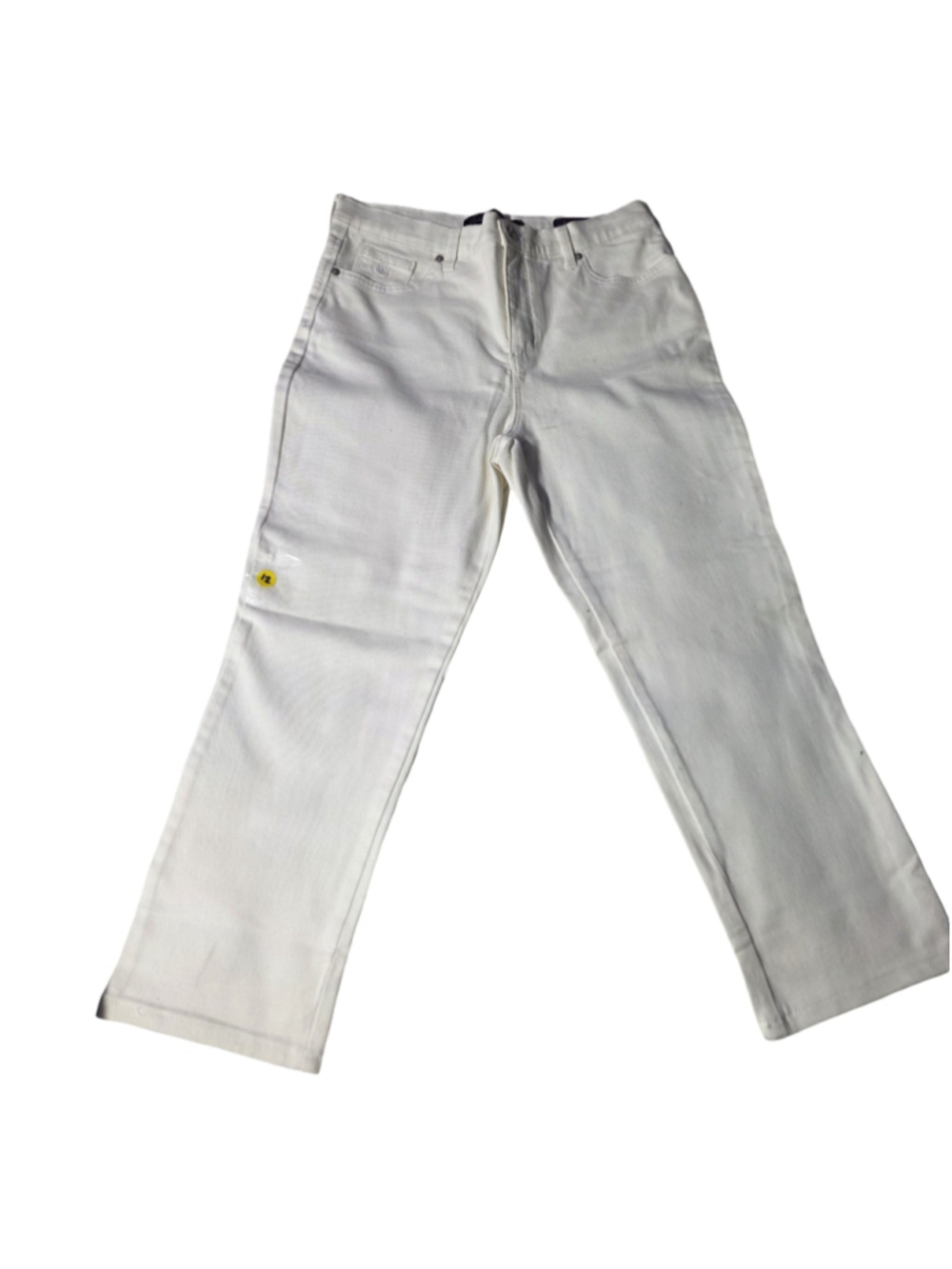 Women's Gloria Vanderbilt Amanda Straight Leg Jeans White Size 12P